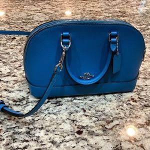 Coach purse, blue